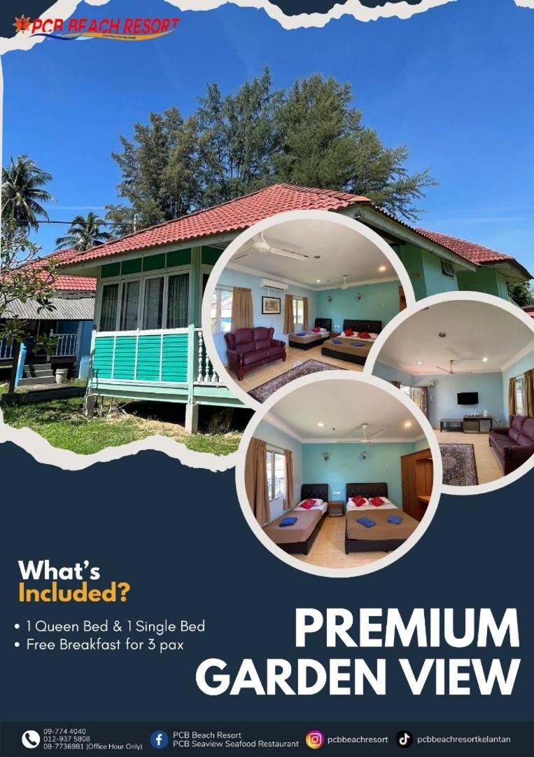 Pcb Beach Resort Kota Bharu Esterno foto